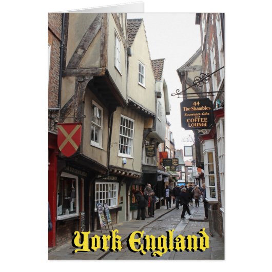 Shambles, York Cards (Front)