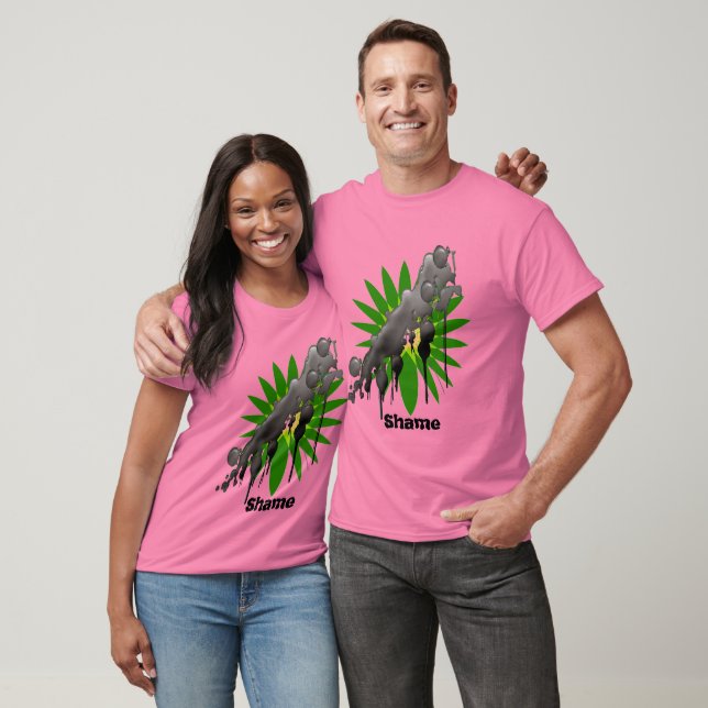 Shame on BP Boycott Gulf oil spill T-Shirt (Unisex)