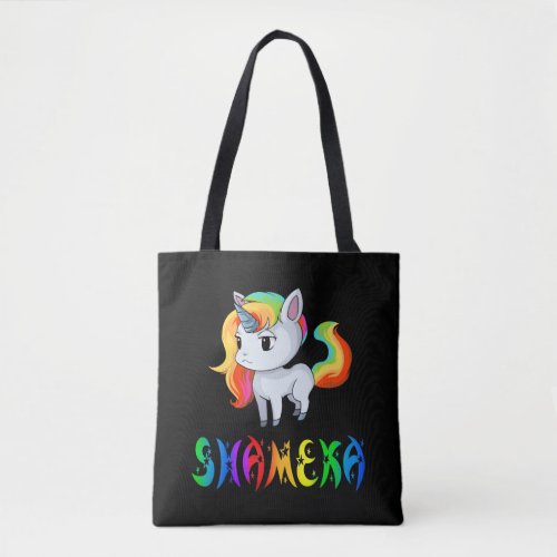 Shameka Unicorn Tote Bag