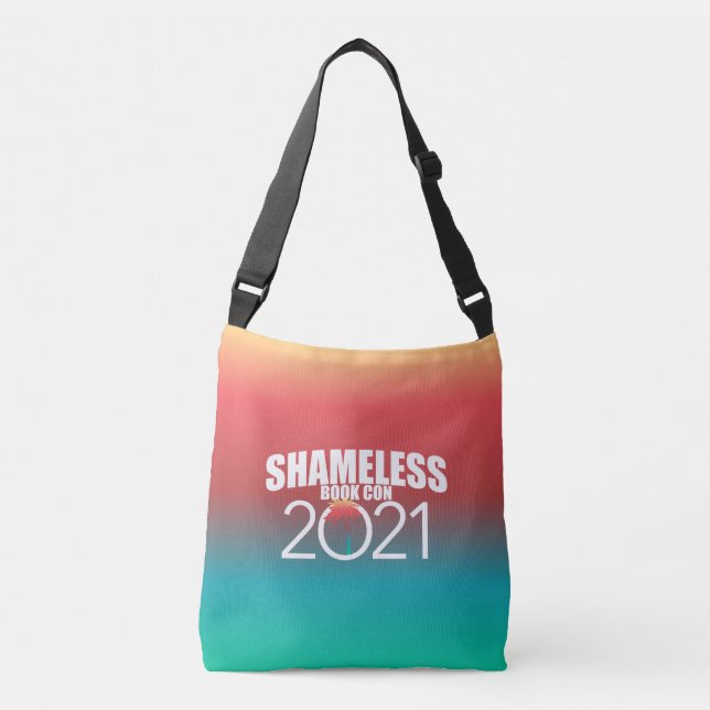 #Shameless21 Shameless Book Con Logo Gradient Crossbody Bag (Front)