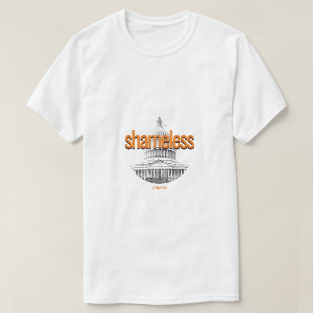 shameless (Congress variant) - A MisterP Shirt (Design Front)
