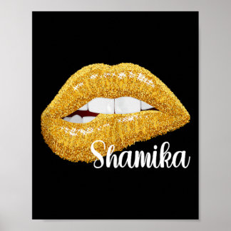 Shamika - First Name Gift Sleeveless Poster