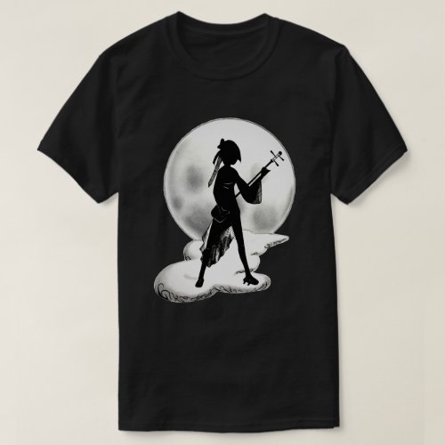 Shamisen Fullmoon T_Shirt