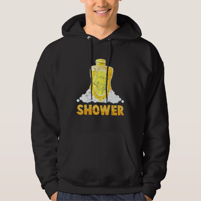 Shampoo - Shower - Bubbles - Costume - 1 Of 2 Best Hoodie (Front)