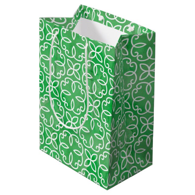 Shamprock Medium Gift Bag (Back Angled)