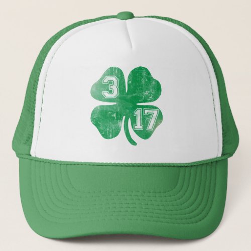 Shamrock 317 St Patricks Day Trucker Hat