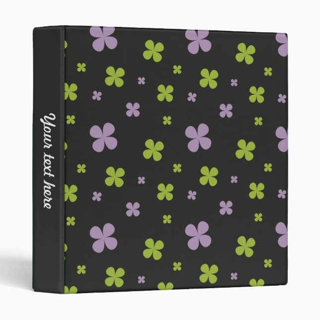 Shamrock 3 Ring Binder (Front/Spine)