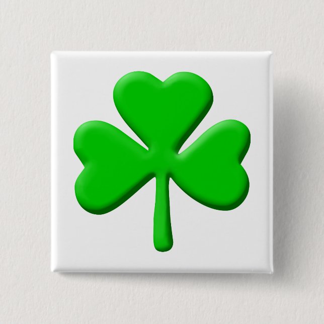 shamrock 3d button (Front)