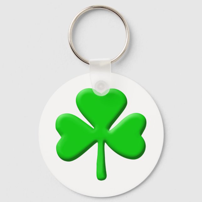 shamrock 3d keychain (Front)