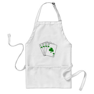 Shamrock Aces Adult Apron