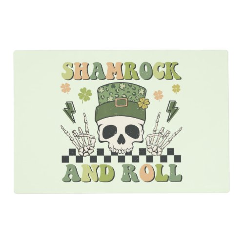 Shamrock and Roll Placemat