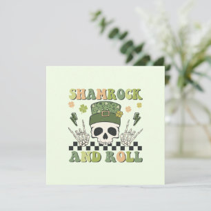 Shamrock and Roll - Skeleton Clover