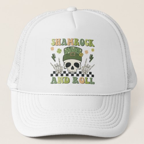 Shamrock and Roll Trucker Hat