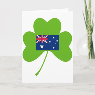 Shamrock-Australia Card