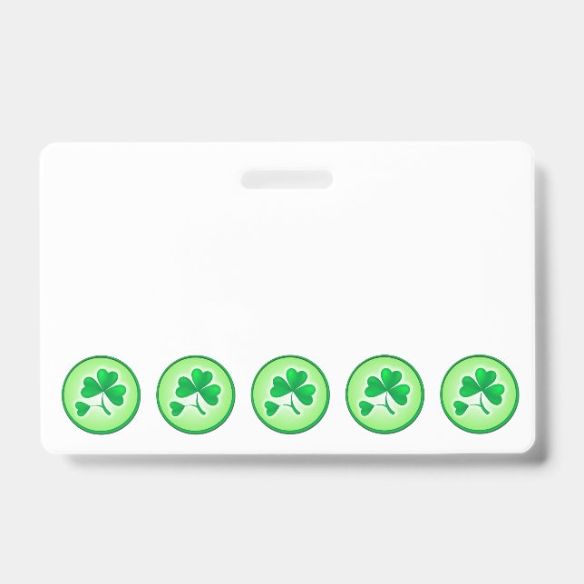 Shamrock Badge (Front)