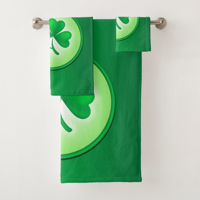 Shamrock Bath Towel Set (Insitu)