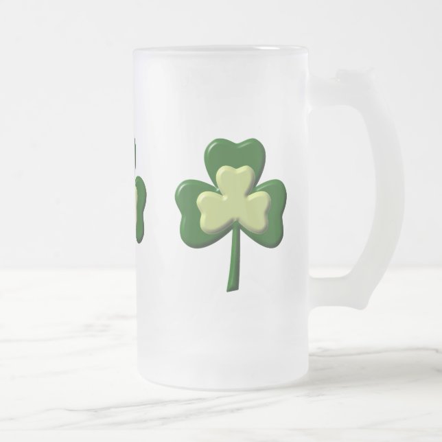 Shamrock Beer Mug (Right)