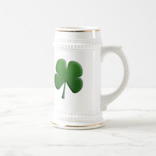 Shamrock Beer Stein