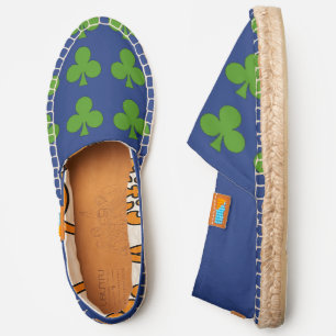 Shamrock  Blue Espadrilles Shoes