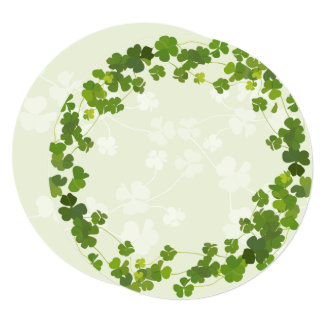 Shamrock bouquet, st patrick's day card