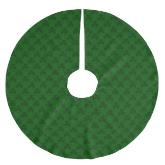 Shamrock Brushed Polyester Tree Skirt