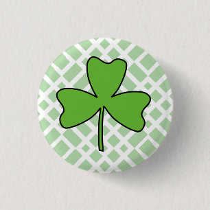 Shamrock Button