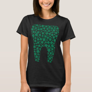 Shamrock C Tooth Dental Hygienists Saint Patrick's T-Shirt