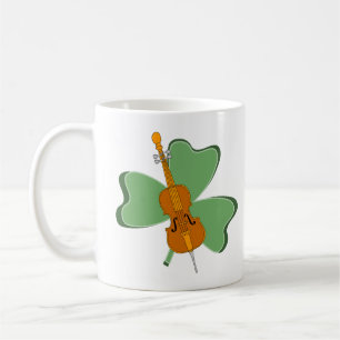 Shamrock Cello Coffee Mug