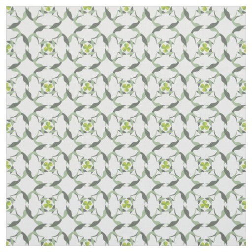 Shamrock Celtic Inspired Pattern St. Patrick’s Day Fabric