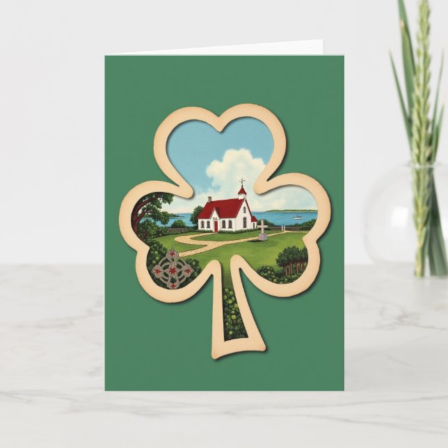 Shamrock Chapel Scene Card (Front)