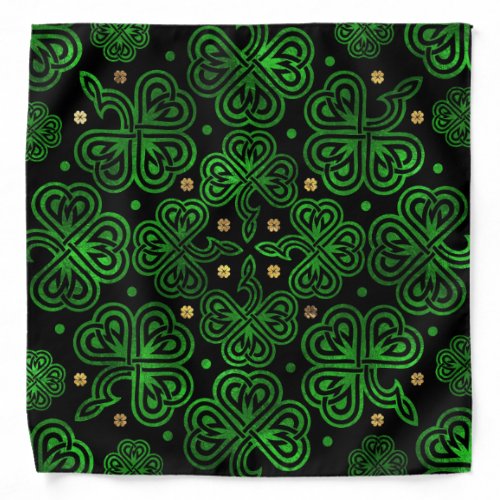 Shamrock Clover Ornament Bandana