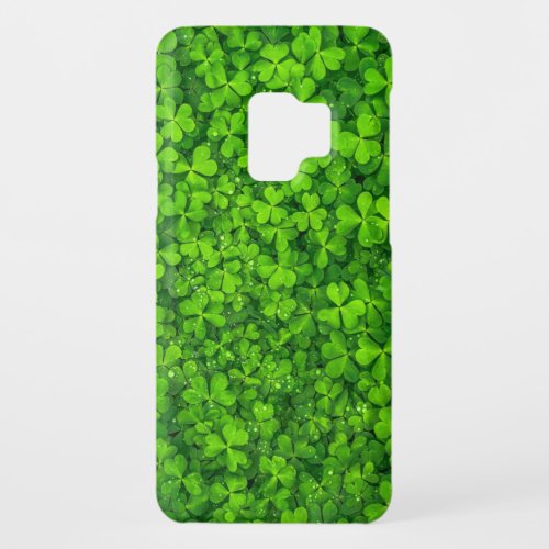 Shamrock Clovers Green Irish Symbol Ireland Case_Mate Samsung Galaxy S9 Case