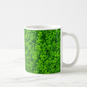 Shamrock Clovers Green Irish Symbol Ireland Coffee Mug