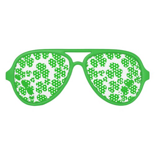 Shamrock Cluster Aviator Sunglasses