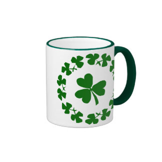 Shamrock Mugs, Shamrock Coffee Mugs & Shamrock Steins