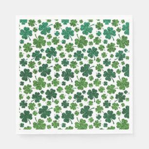 Shamrock Delight Pattern Napkins