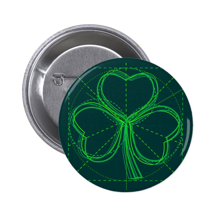 Shamrock Drawing Pin