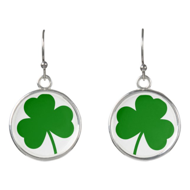 Shamrock Earrings (Front)