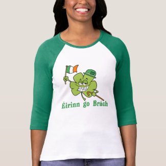 Shamrock Erin go Bragh (Ireland Forever) T Shirt