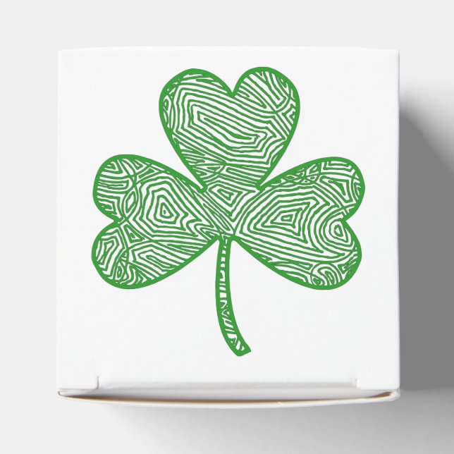 Shamrock Favor Boxes (Top)