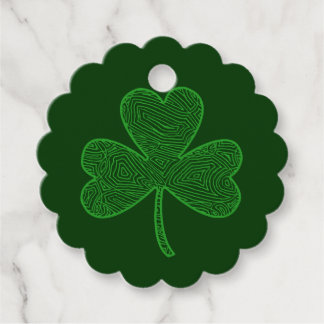 Shamrock Favor Tags