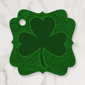 Shamrock Favor Tags