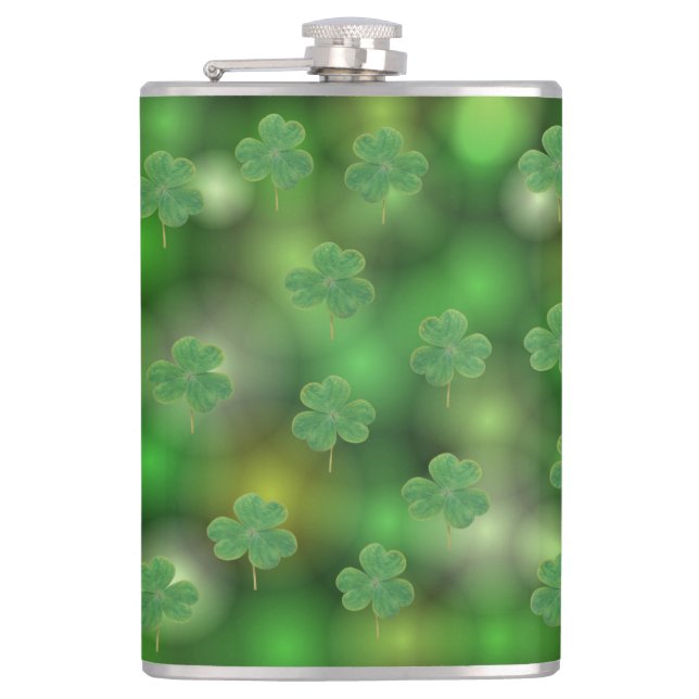 Shamrock     flask (Front)