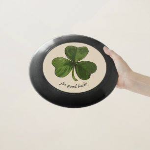 Shamrock for Good Luck Wham-O Frisbee