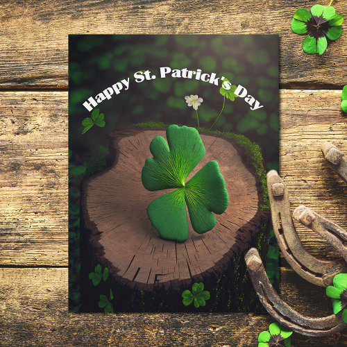 Shamrock Forest Postcard