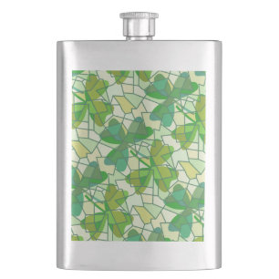 Shamrock Fragments Flask