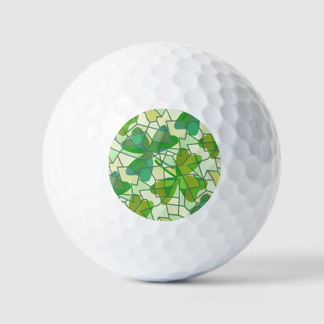 Shamrock Fragments Golf Balls (Front)