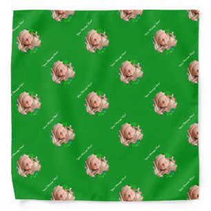 Shamrock Frame w/Photo Bandana
