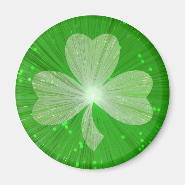 Shamrock fridge magnet (Front)