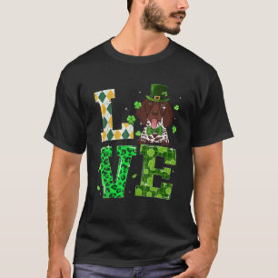 Shamrock German Shorthair Pointer Leprechaun St Pa T-Shirt